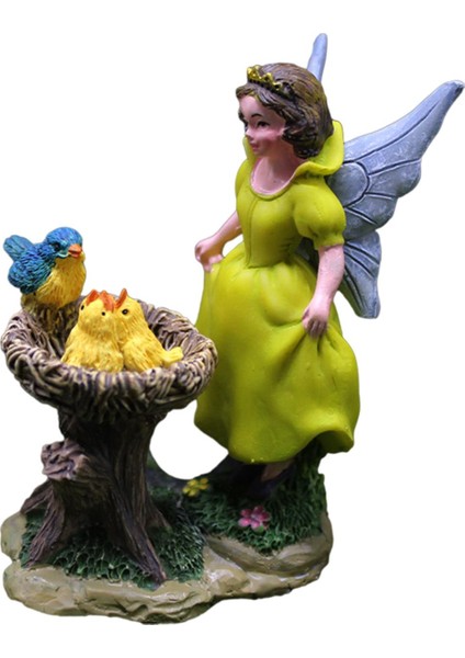 Figürleri Reçine Çiçek Kız Heykeli Ev Dekorasyonları Için (Yurt Dışından)