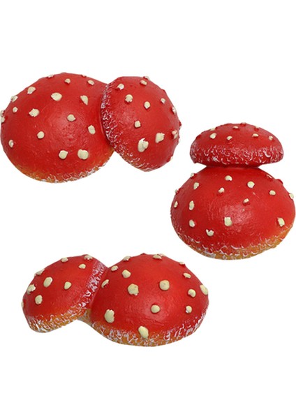 3x Mikro Kolye Reçine Açık Dekoru Gerçekçi Gerçekçi (Yurt Dışından)