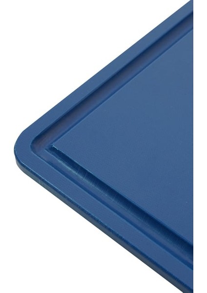 2'li Türkay 32.5X26.5X1 cm Saplı-Oluklu Polietilen Kesme Tahtası Kesim Levhası Mavi 1237 fiyatları