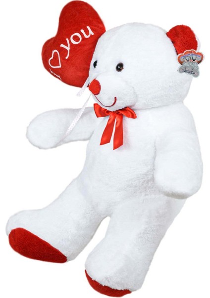 Legosh 110 cm Balonlu Beyaz Bobo Peluş Ayıcık fiyatları