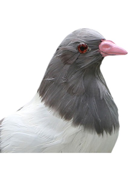 Simülasyon Güvercin Heykeli Dekor Canlı Icı El I Heykelleri Ayakta Gri (Yurt Dışından) fiyatları