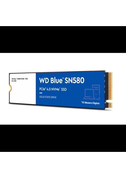 Wd Blue SN580, WDS100T3B0E, 1tb, 4150/4150, Gen4, Nvme Pcıe M.2 2280, SSD