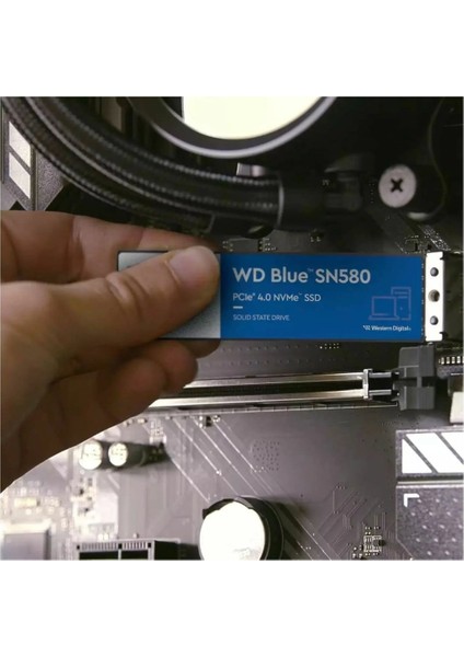 Wd Blue SN580, WDS100T3B0E, 1tb, 4150/4150, Gen4, Nvme Pcıe M.2 2280, SSD