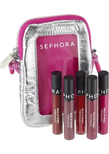 Sephora Collectıon Moving Lights - Yılbaşı 5'li Cream Lip Stain Seti