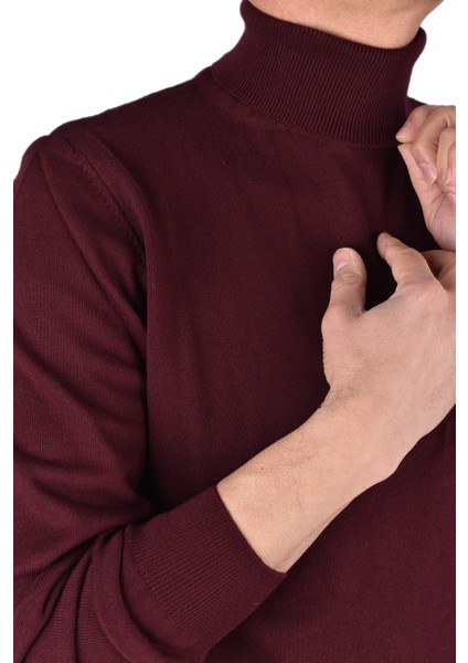 RYM-2110 Tam Balıkçı Kazak/bordo/xl modelleri