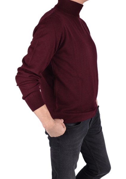 RYM-2110 Tam Balıkçı Kazak/bordo/xl fırsatları