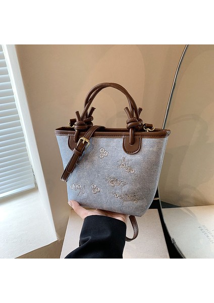 Denim Omuz Crossbody Çanta (Yurt Dışından) modelleri