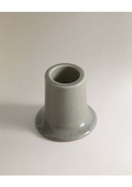 Stoneware Mumluk (6.3 x 6 x 6.3 Cm) Mavi?