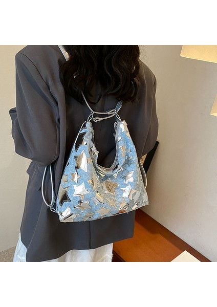 Kadın Omuz Crossbody Yıldız Çanta (Yurt Dışından) fiyatları