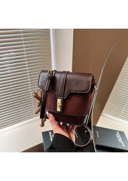 Pu Omuz Crossbody Çanta (Yurt Dışından)