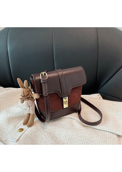 Pu Omuz Crossbody Çanta (Yurt Dışından)