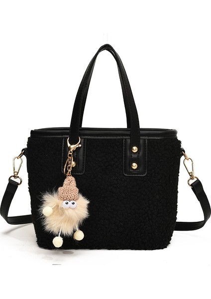 Peluş Vintage Omuz El Çanta (Yurt Dışından)