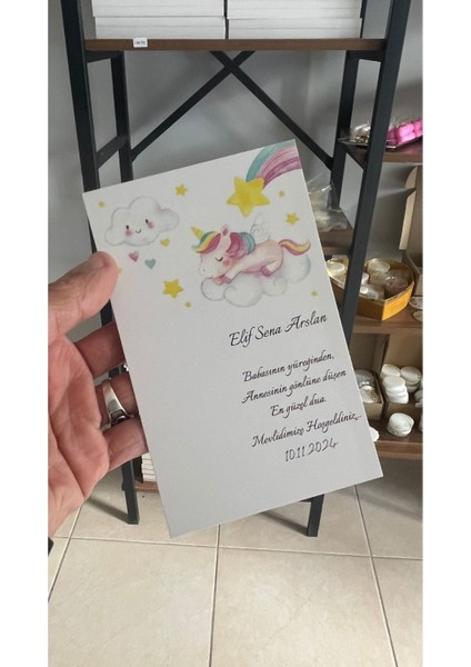 Mevlüt Hatırası Kartı 9,5X15 cm 49 Adet