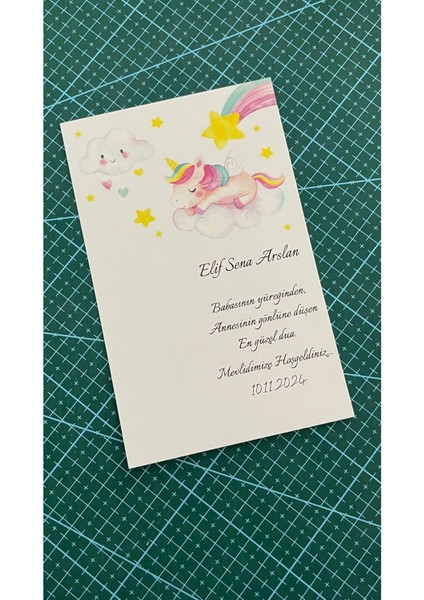 Mevlüt Hatırası Kartı 9,5X15 cm 49 Adet modelleri