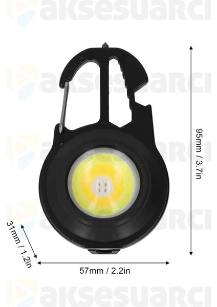 Çok Fonksiyonlu Acil Durum Işığı, Flash, Tornavida, Kamp,doğa, Outdoor, Deprem, Çalışma modelleri