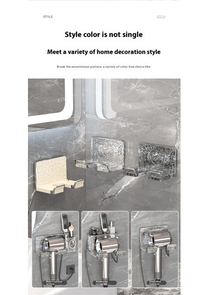 Saç Kurutma Makinesi Depolama Asılı, Banyo Banyo Askısı Depolama (Yurt Dışından) fiyatları