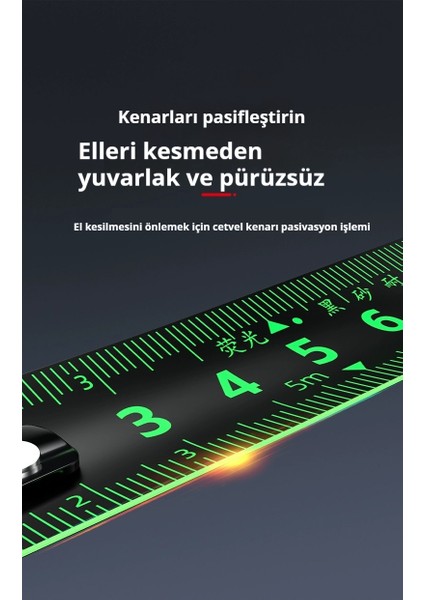 Çin Fabrika Doğrudan Posta Aşınmaya Dayanıklı ve Düşme Önleyici Çelik Şerit Metre (Yurt Dışından) modelleri