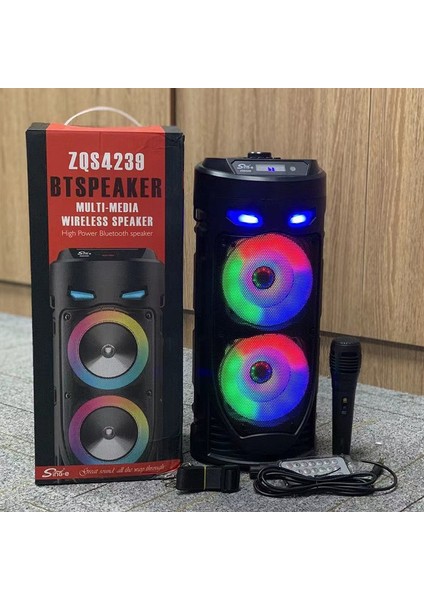 Çin Fabrika Doğrudan Posta Çift Hoparlör Yüksek Güçlü Bluetooth Hoparlör (Yurt Dışından)