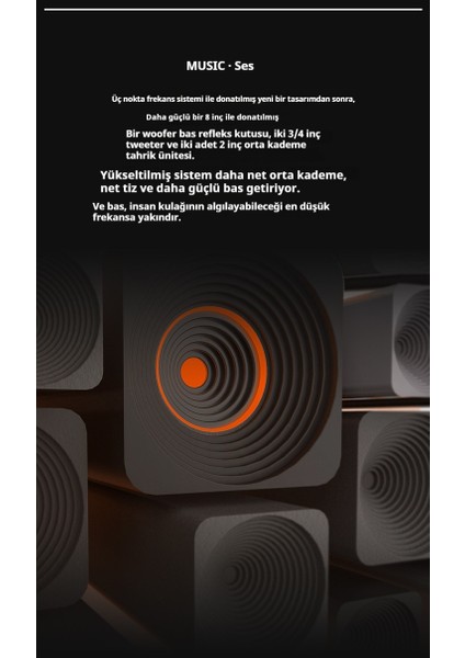 Kablosuz Yüksek Güçlü Bluetooth Hoparlör Deri Yaratıcı Mikrofon (Yurt Dışından) modelleri