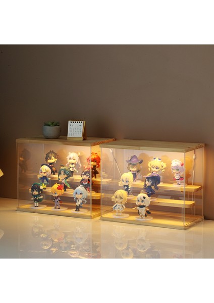 Işıklarla Transparent 4 Katlı Oyuncak Modeli Depo Kutusu-1 (Yurt Dışından)