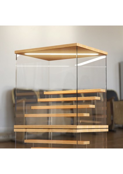 Işıklarla Transparent 3 Katlı Oyuncak Modeli Depo Kutusu-1 (Yurt Dışından)