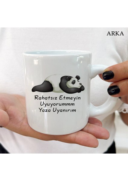 Panda Renkli Tasarımlar ve Dekoratif Kişiye Özel Kupa Bardaklar