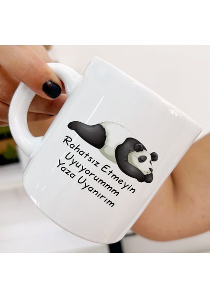 Panda Renkli Tasarımlar ve Dekoratif Kişiye Özel Kupa Bardaklar