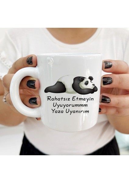 Panda Renkli Tasarımlar ve Dekoratif Kişiye Özel Kupa Bardaklar