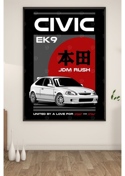 A3 Cıvıc Ek9 Baskılı Poster