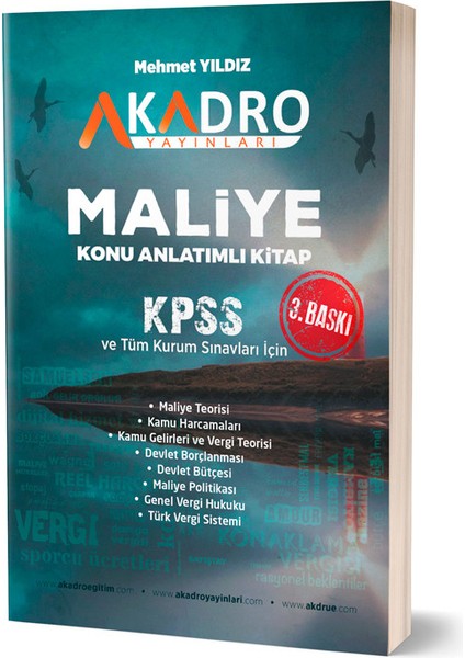 Maliye Konu Anlatım 3.baskı