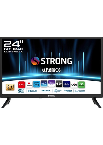 ML24EW2000 24'' 61 Ekran Uydu Alıcılı HD Ready Smart LED TV