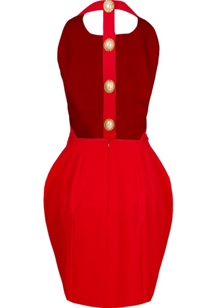 Inci Dress Sırt Dekolteli Mini Elbise fiyatları
