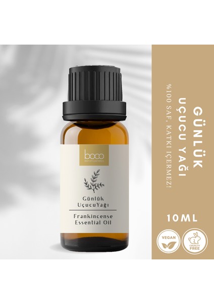Günlük Yağı Günlük Uçucu Yağı ,Saf Ve Doğal, Buhurdanlık, Difüzör, Masaj, Spa, Cilt Ve Saç Bakımı Için 10 ml