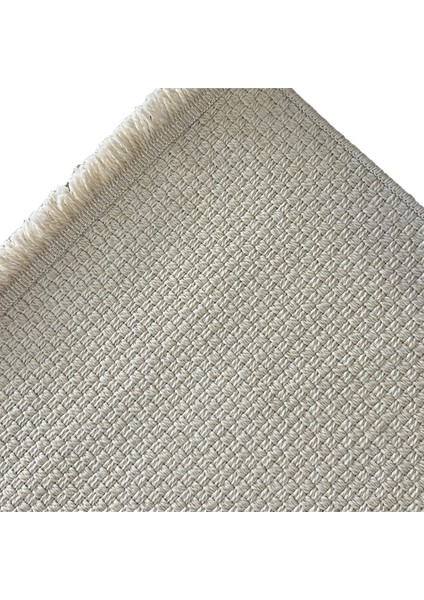 Luxess Sisal Koleksiyonu Modern Iskandinav Jüt Halı 1121 Krem