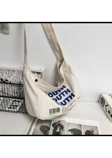 Banliyö Kanvas Büyük Omuz Messenger Çanta (Yurt Dışından)