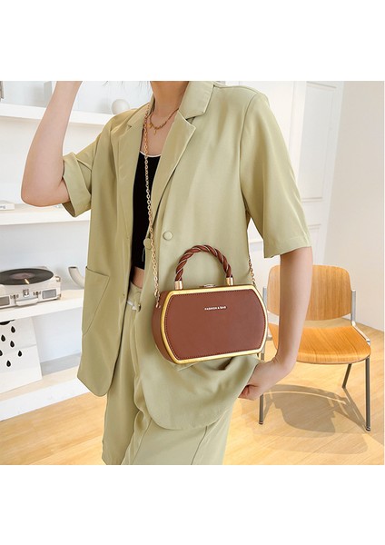 El Taşınabilir Omuz Crossbody Zincir Çanta (Yurt Dışından)