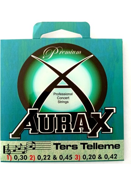 ARX30T Ters Telleme Saz Bağlama Teli 30-22-20