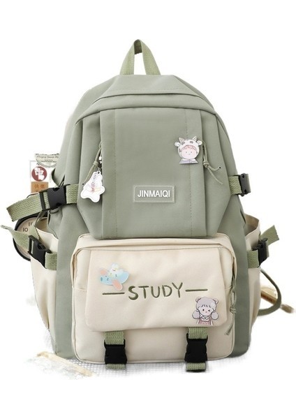 Öğrenci Kanvas Sırt Çantası (Yurt Dışından)