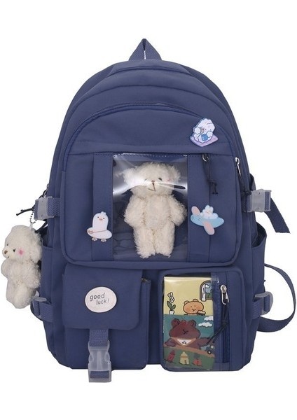 Kızlar Için Büyük Kapasiteli Lise Öğrencisi Sırt Çantası Ortaokul Öğrencileri Için Karikatür (Yurt Dışından)