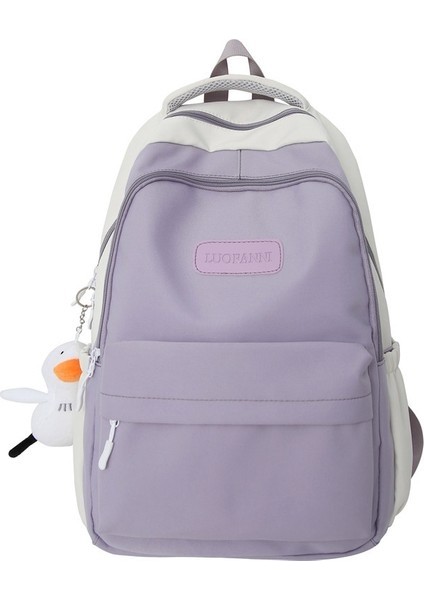 Love Home Yeni Küçük Taze Okul Çantası Kadın Lise Kolej Öğrencisi Sırt Çantası Ortaokul Ba (Yurt Dışından)