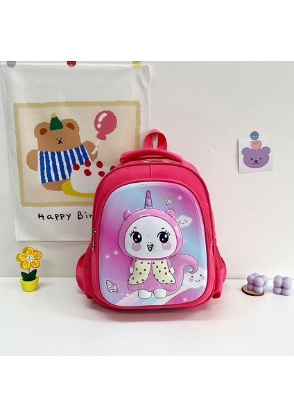 Anaokulu Okul Çantası Eva Sert Kabuk Küçük Hayvan Sevimli Karikatür Sırt Çantası Hafif Çocuk O (Yurt Dışından)