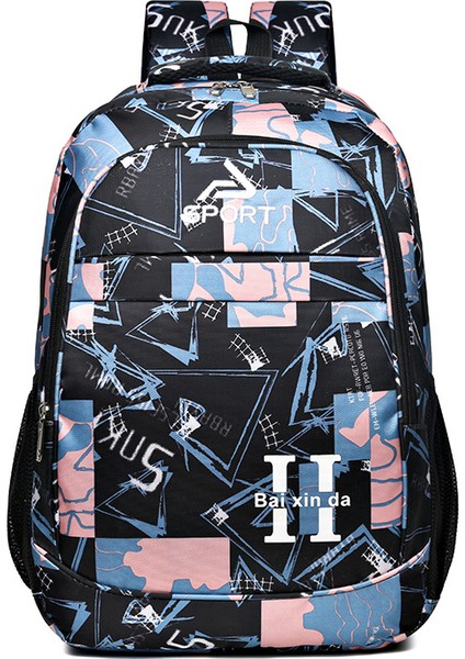 Büyük Kapasiteli Sırt Çantası Yeni Açık Hava Seyahati Iş Rahat Sırt Çantası Oxford Kamuflaj Öğrenci Okul Çantası (Yurt Dışından)