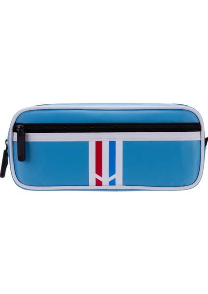 Ilkokul Öğrencisi Kalem Kutusu Mavi Büyük Kapasiteli Kalem Kutusu Çok Fonksiyonlu Kalem Kutusu (Yurt Dışından)