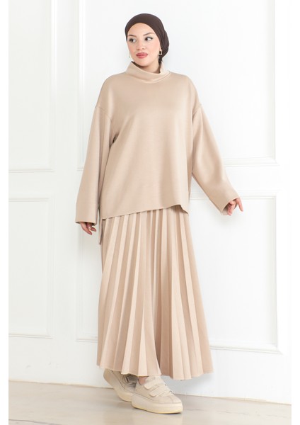 Modal Scuba Etekli Takım & Ekru fiyatları