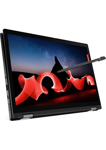 Thinkpad L13 Yoga 21FJ0038TX I7-1355U 32GB Ram 1tb SSD 13.3" Wuxga IPS Dokunmatik Dos Notebook (Kalemli)