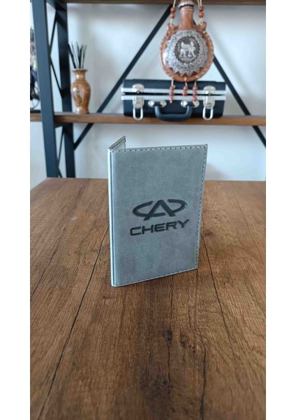 Chery Deri Dikişli Araç Ruhsat Kılıfı Kabı Oto Ruhsatlık Araba Ruhsat Koruyucu modelleri
