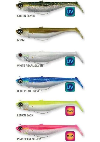 Savage Minnow Weedless 12.5 cm 28 gr 2+1 Khaki