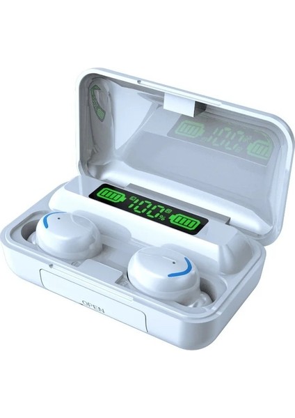 Tws F9 Kablosuz Kulaklık Kulaklık Kulaklık Spor Kulakiçi Kulaklık ile 5.0 Bluetooth Telefon Xiaomi Samsung Huawei Iphone Oppo (Yurt Dışından) fırsatları