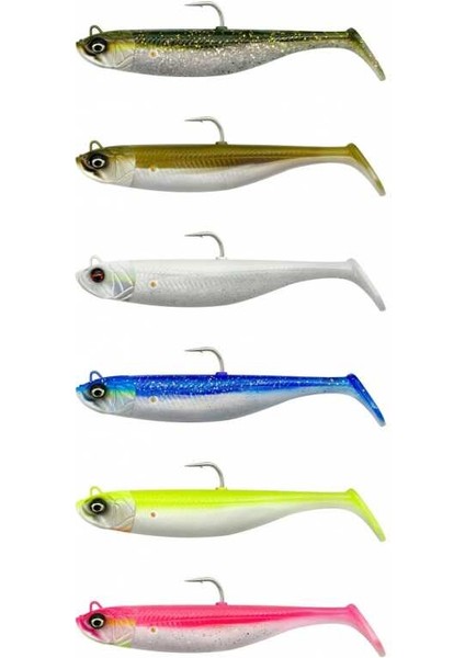 Savage Minnow 10 cm 20 gr 2+1 Blue Pearl Silver