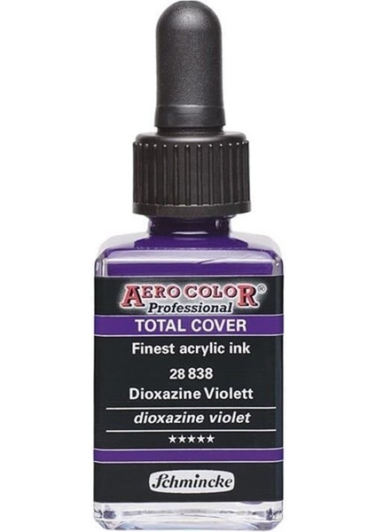 Aero Color Akrilik Mürekkep 28 Ml. 838 Dioxazine Violet